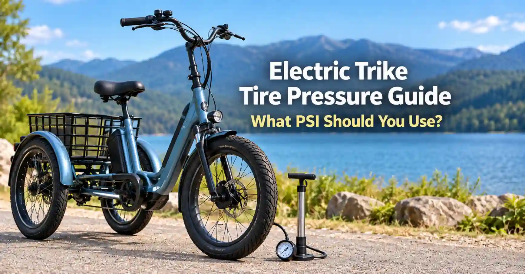 electric trike tire pressure guide