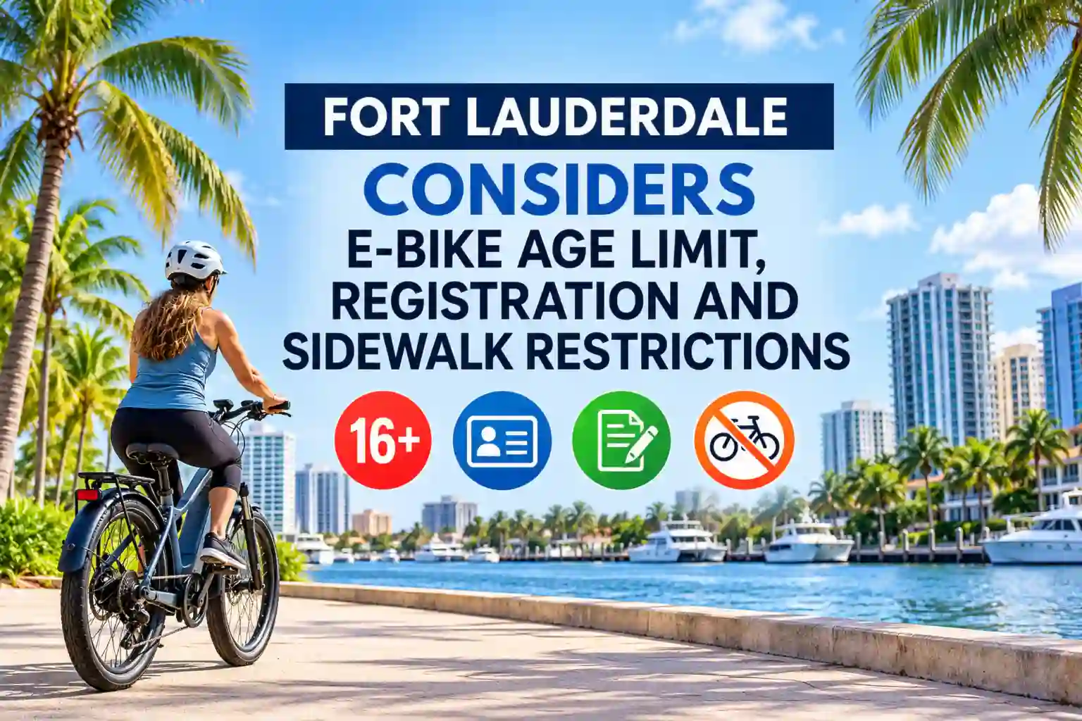 fort lauderdale considers age limit on ebikes