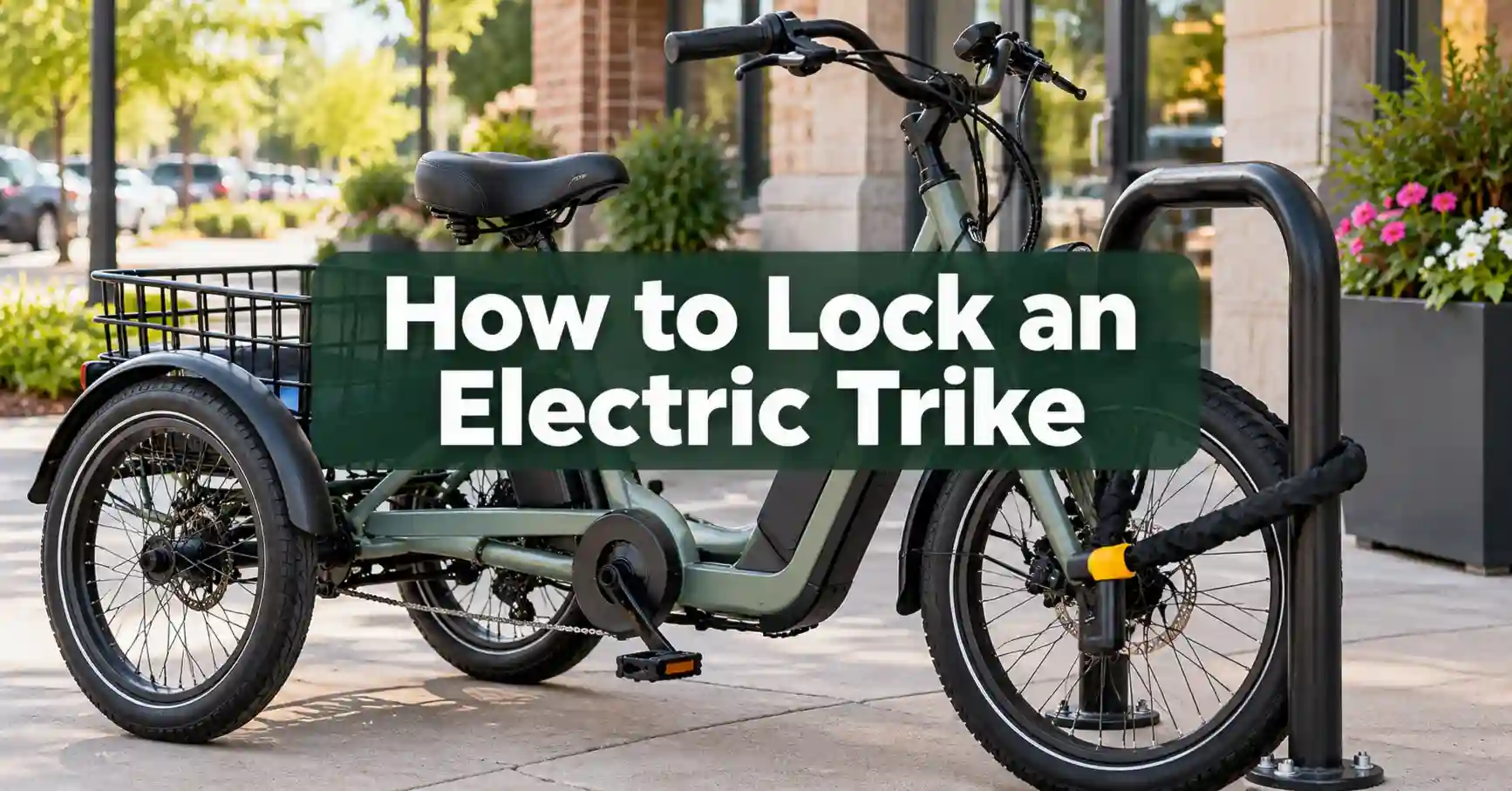 how to lock an electric trike