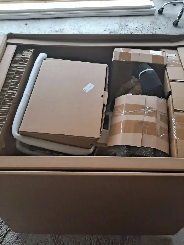 mooncool tk2 trike packed in box