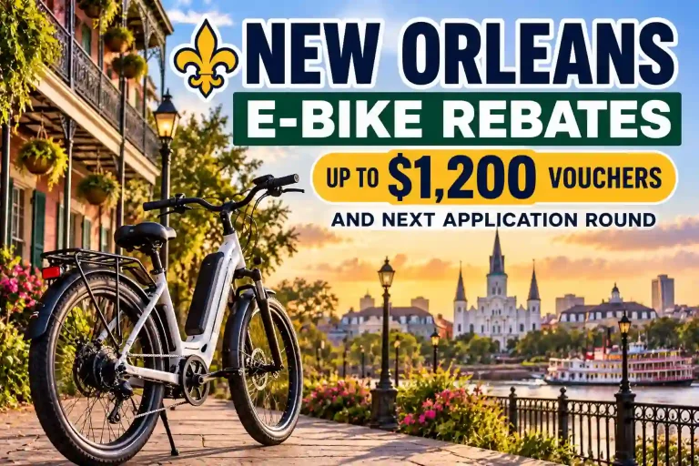 new orleans ebike rebates