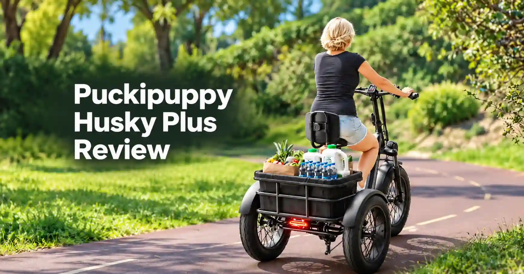 puckipuppy hucky plus electric trike