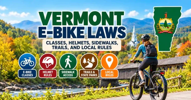 vermont state ebike laws