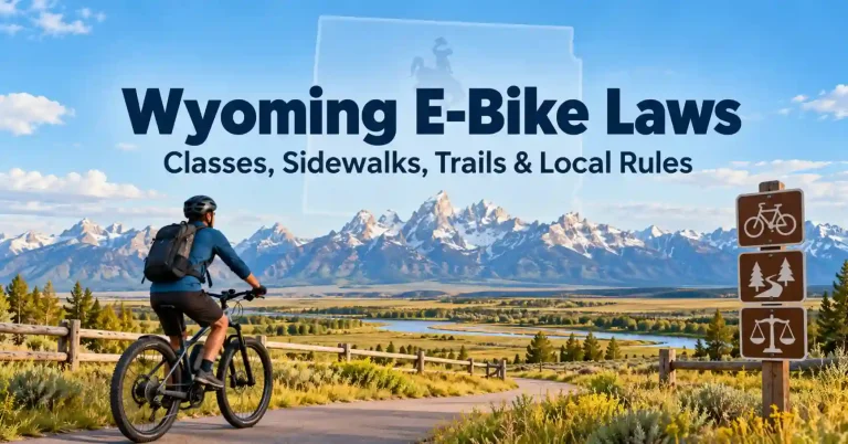 wyoming ebike state law guide